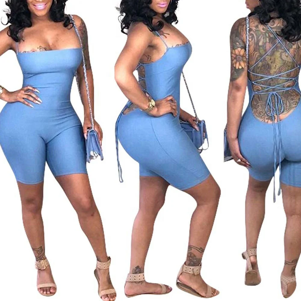 Discounting One piece Sexy plain jumpsuit for women club outfits
Discounting One piece Sexy plain jumpsuit for women club outfits