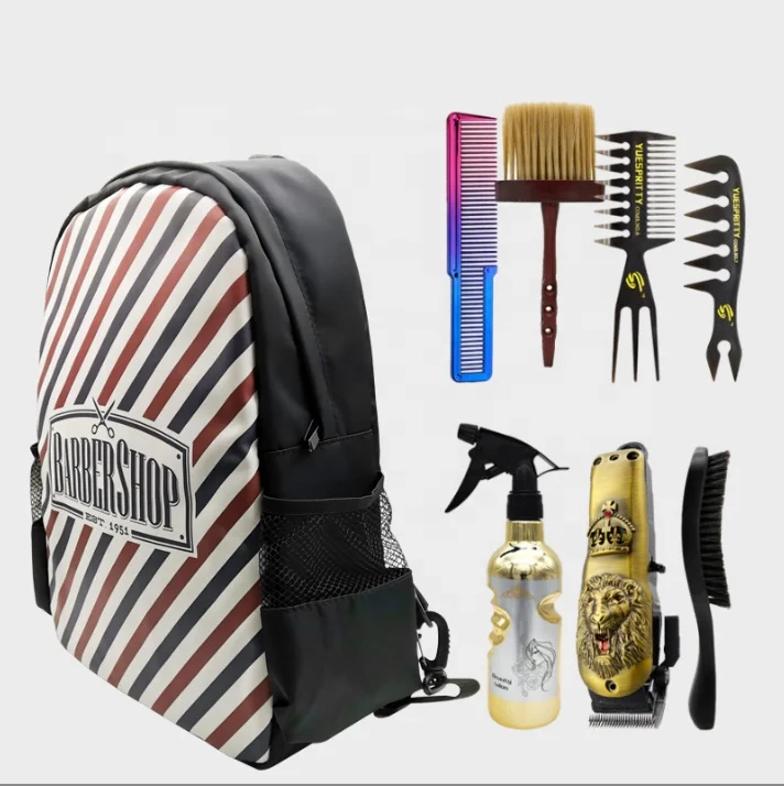 Hot Selling barber nag Travel barber packbag for Hairingdressing double shoulder backpack, Black
Hot Selling barber nag Travel barber packbag for Hairingdressing double shoulder backpack, Black