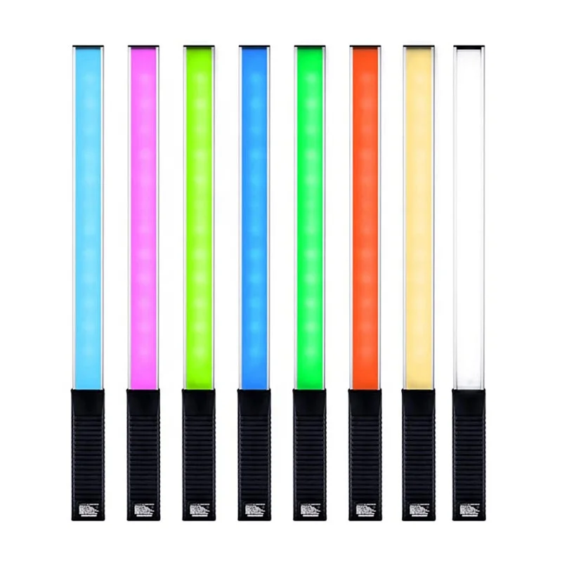 LED RGB Video Light Built-in Rechargeable Battery Power Photography Light Wand for Photo Video Shooting, Black
LED RGB Video Light Built-in Rechargeable Battery Power Photography Light Wand for Photo Video Shooting, Black