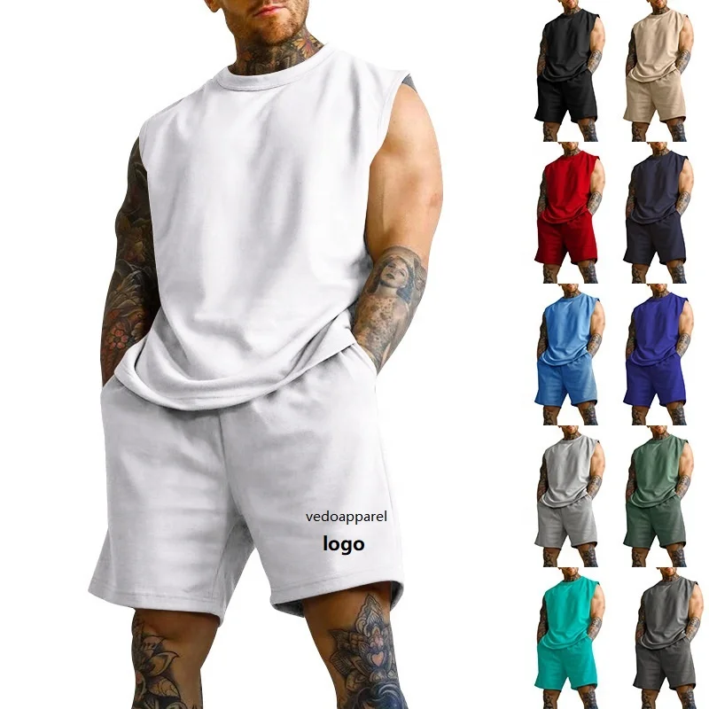 Vedo Shorts Set Custom Logo EU Size Casual Sleeveless Sport Sweatshirt Mens Basketball Running Fitness Workout Shorts Set 
Vedo Shorts Set Custom Logo EU Size Casual Sleeveless Sport Sweatshirt Mens Basketball Running Fitness Workout Shorts Set