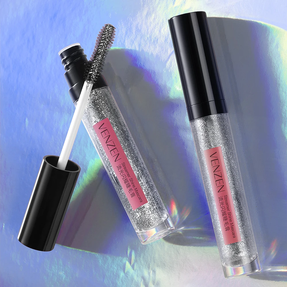 VENZEN Glitter Silver Shining Waterproof Anti sweat Not easy makeup Carry Eye Mascara
VENZEN Glitter Silver Shining Waterproof Anti sweat Not easy makeup Carry Eye Mascara