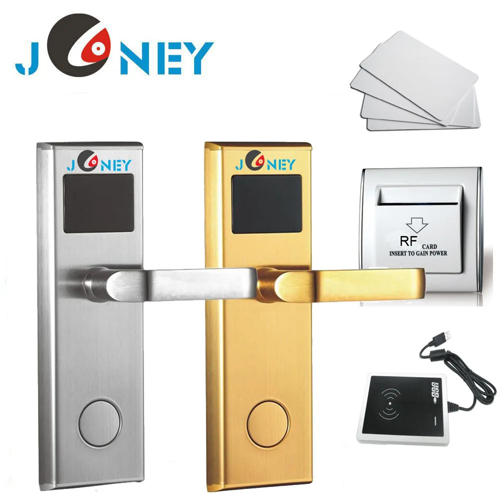 Electronic smart hotel door lock Stainless steel handle unlock by rfid card for hotel
Electronic smart hotel door lock Stainless steel handle unlock by rfid card for hotel