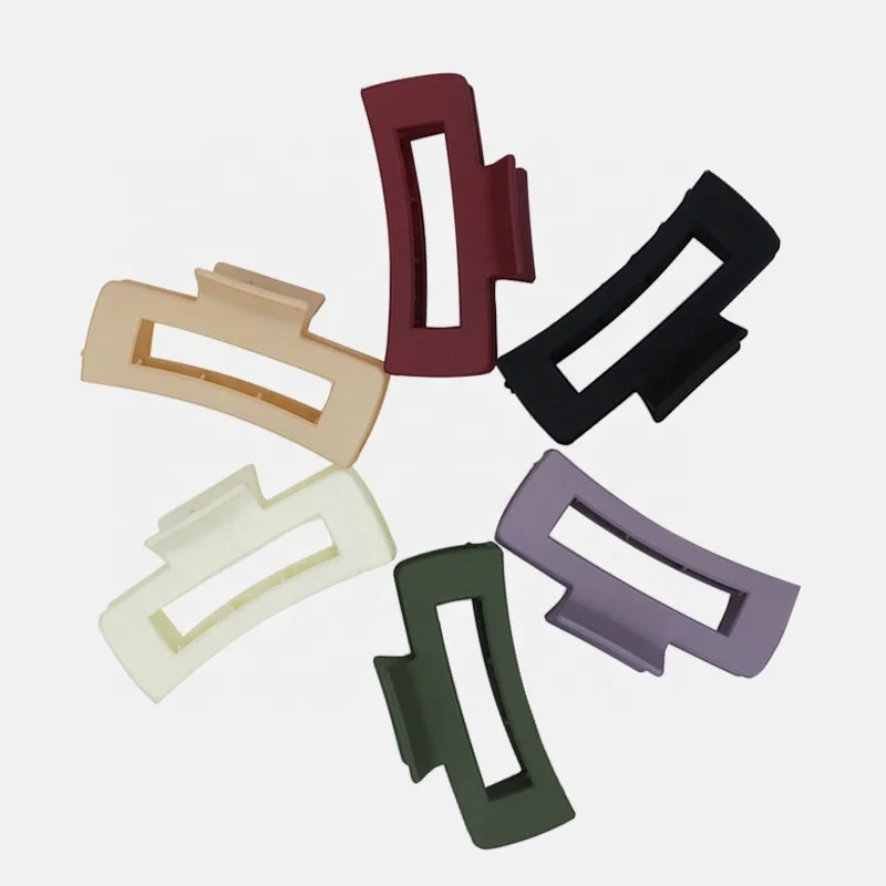 MIO Korean Flexible Frosted Solid Color Hair wide claw clip Imitation Acetate 10cm Length Big Hair Claw Clip For Thick Hair
MIO Korean Flexible Frosted Solid Color Hair wide claw clip Imitation Acetate 10cm Length Big Hair Claw Clip For Thick Hair