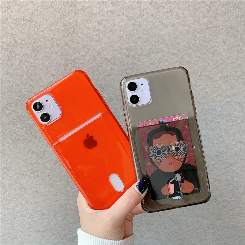 Fashion Shockproof transparent Card bag Soft tpu mobile phone case cover For 12 Pro Max 11 XS Max XR XS X 8 7 Plus
Fashion Shockproof transparent Card bag Soft tpu mobile phone case cover For 12 Pro Max 11 XS Max XR XS X 8 7 Plus