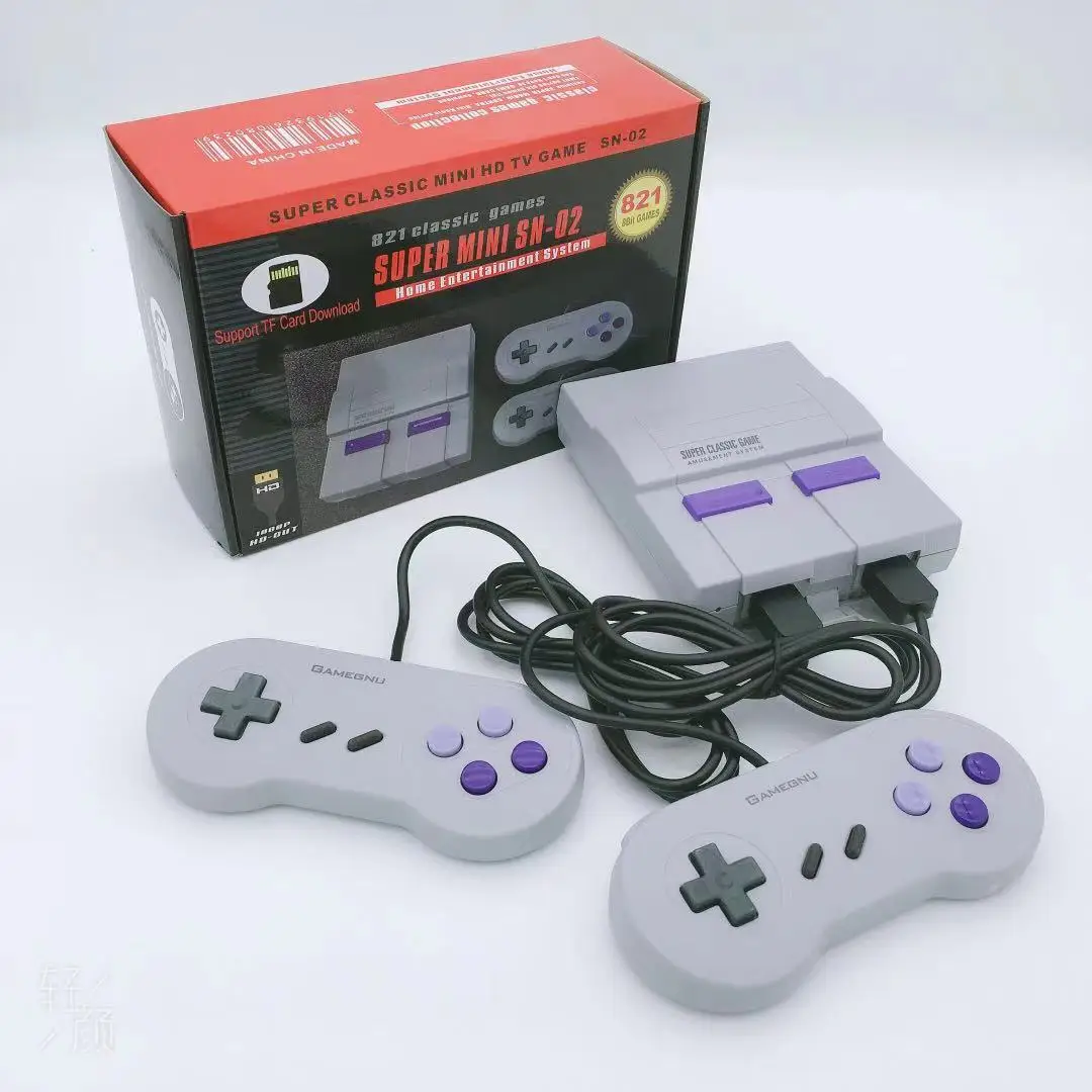 Handheld game console maker Home Entertainment 821TF card HD video game console features game progress storage, Grey
Handheld game console maker Home Entertainment 821TF card HD video game console features game progress storage, Grey