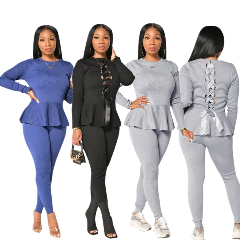 Hot Style Autumn Winter Solid Color Two Piece Set Pantsuit Band Pleated Pants Suit, As picture
Hot Style Autumn Winter Solid Color Two Piece Set Pantsuit Band Pleated Pants Suit, As picture