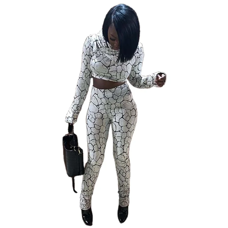 2020 Fashion Custom Logo Fall Sweatsuit Printed two piece Women Set Plus Size Women Clothing
2020 Fashion Custom Logo Fall Sweatsuit Printed two piece Women Set Plus Size Women Clothing