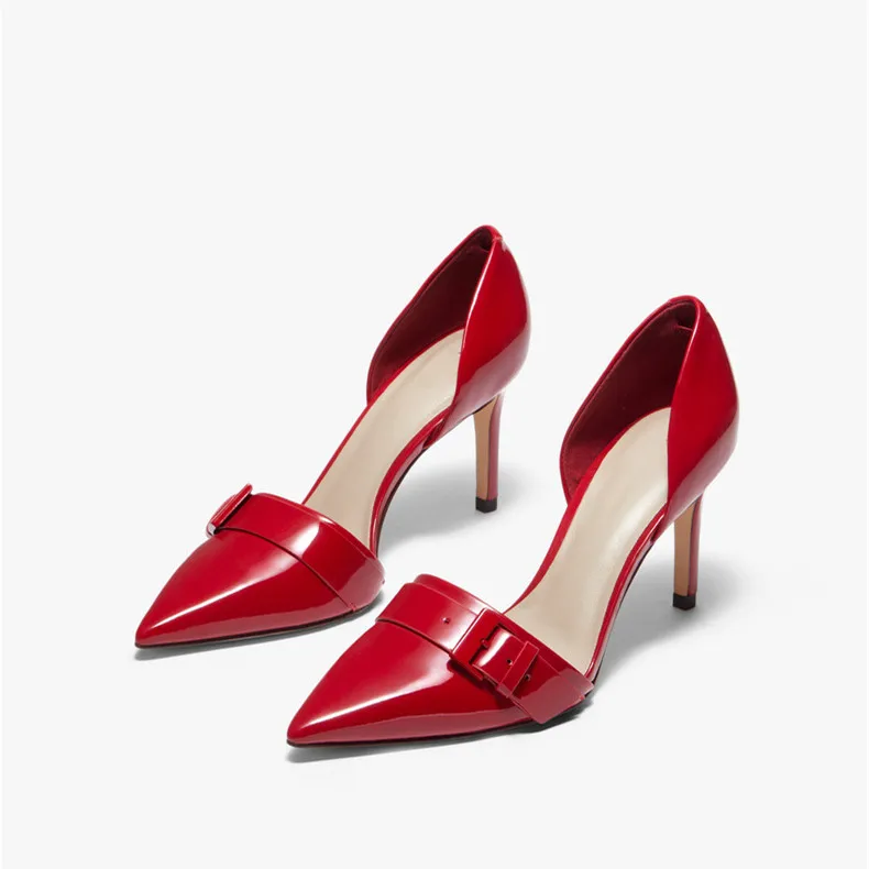 Spring Summer Sexy Women New Fashion Patent Leather Red High Heels Casual Pointed Toe High Heel Pumps Ladies Dress Shoes
Spring Summer Sexy Women New Fashion Patent Leather Red High Heels Casual Pointed Toe High Heel Pumps Ladies Dress Shoes