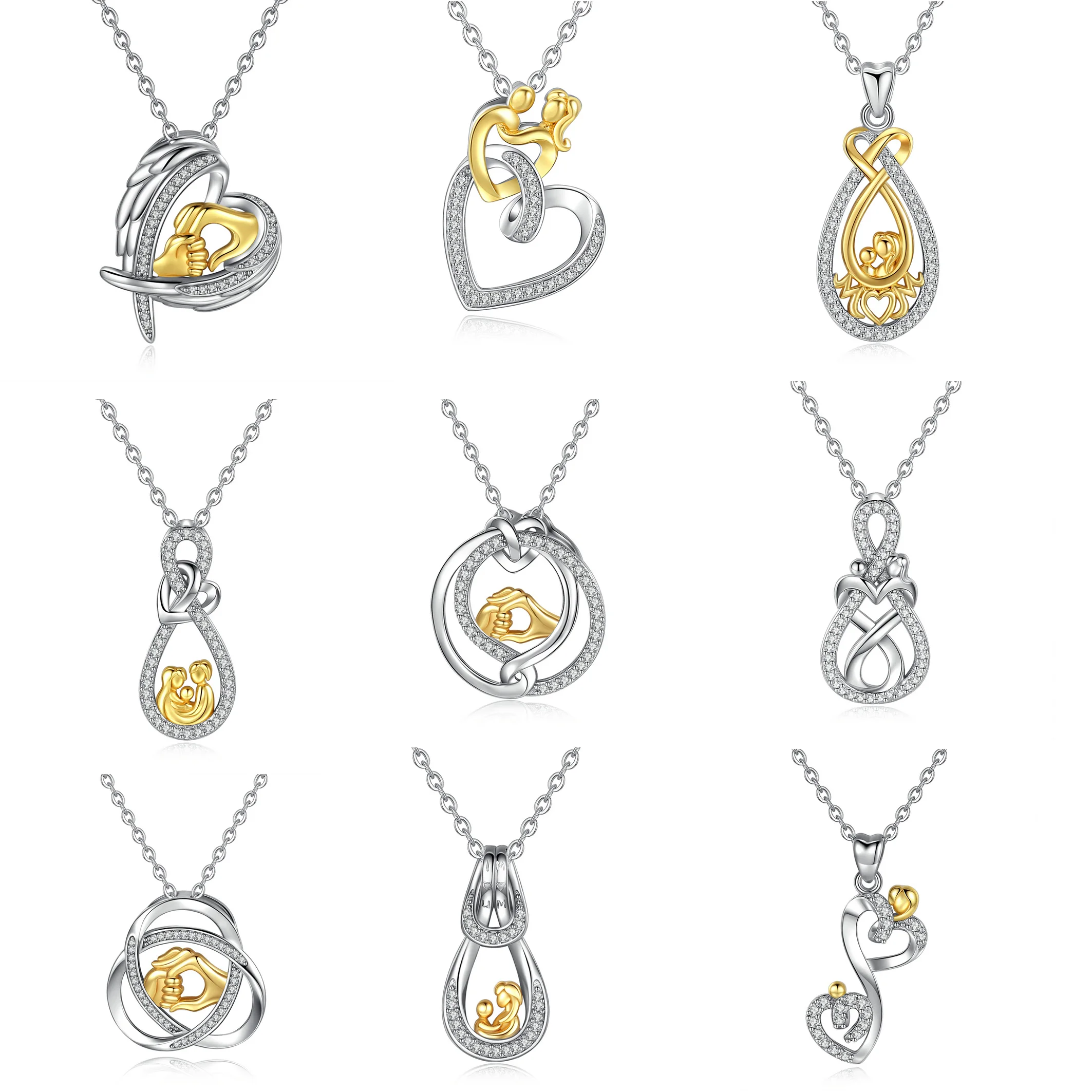 mother and son locket