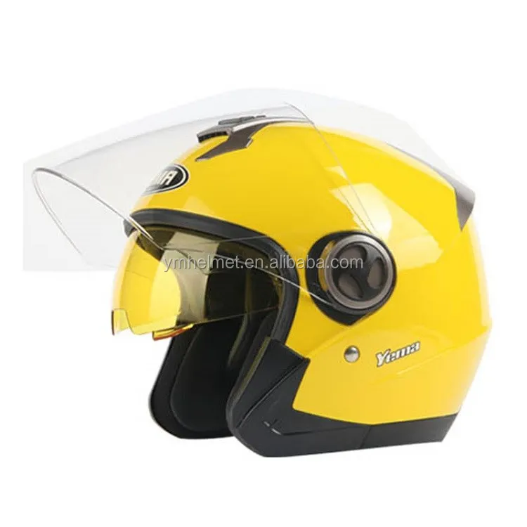 YM-623 dual visor scooter bulletproof half face motorcycle helmet