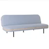 Nisco living room furniture futon sofa bed with decorate buttons