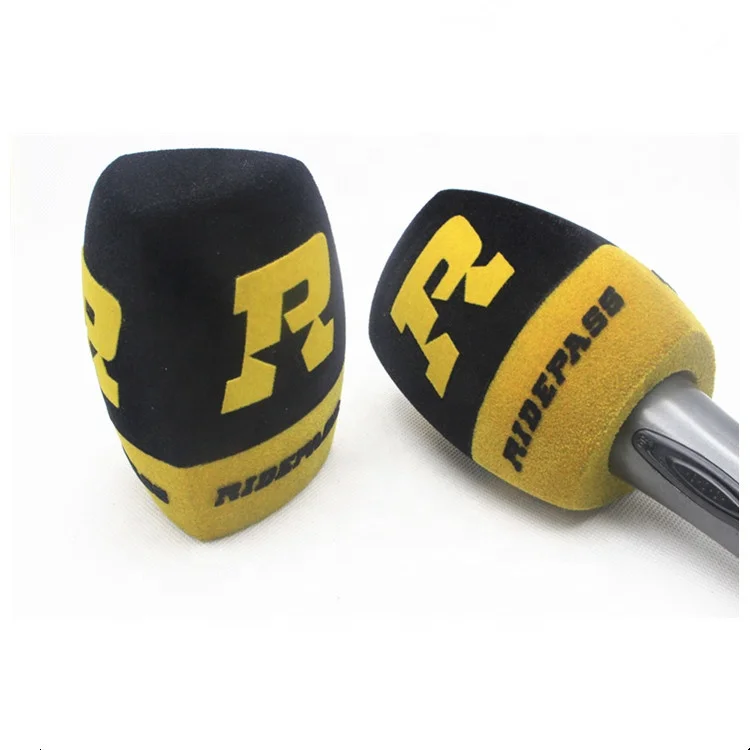 Custom printed windshields flocked foam windscreens for TV channel FM radio microphones
Custom printed windshields flocked foam windscreens for TV channel FM radio microphones
