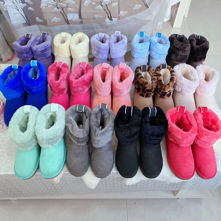 Factory direct wholesale winter snow fur ankle boots shoes women's boots Uggh Boots For Women, As pictures show or customized
Factory direct wholesale winter snow fur ankle boots shoes women's boots Uggh Boots For Women, As pictures show or customized