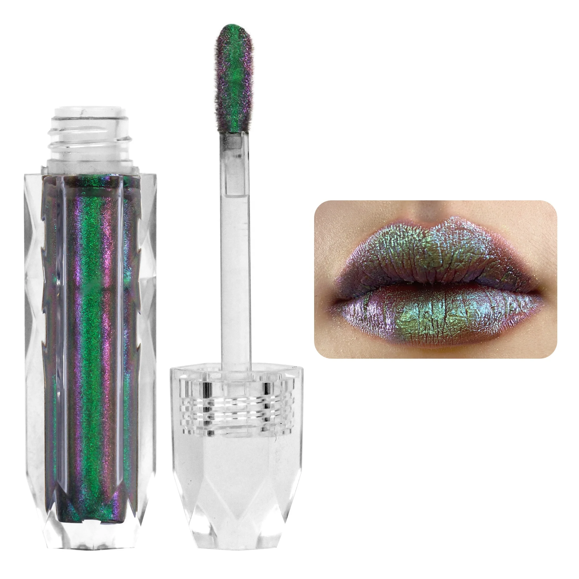 New Trend Pearl Lip Gloss Duochrome Lipgloss Multichrome Lipstick Chameleon Liquid Shiny Glitter Waterproof Lipstick
New Trend Pearl Lip Gloss Duochrome Lipgloss Multichrome Lipstick Chameleon Liquid Shiny Glitter Waterproof Lipstick