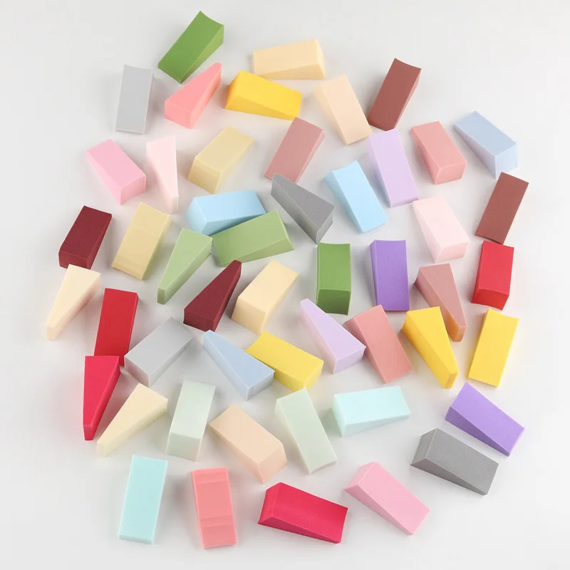 Wholesale Multicolor Latex Free Makeup Sponge Makeup Wedges Sponge Triangle Cosmetic Make Up Puff 50pcs/bag
Wholesale Multicolor Latex Free Makeup Sponge Makeup Wedges Sponge Triangle Cosmetic Make Up Puff 50pcs/bag