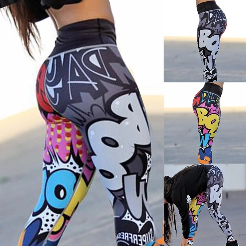 Women's Fashion 3D Printed Yoga Pants Leggings Sport GYM Running Skinny Workout Legging Cartoon High Waist Long Pencil Pants
Women's Fashion 3D Printed Yoga Pants Leggings Sport GYM Running Skinny Workout Legging Cartoon High Waist Long Pencil Pants