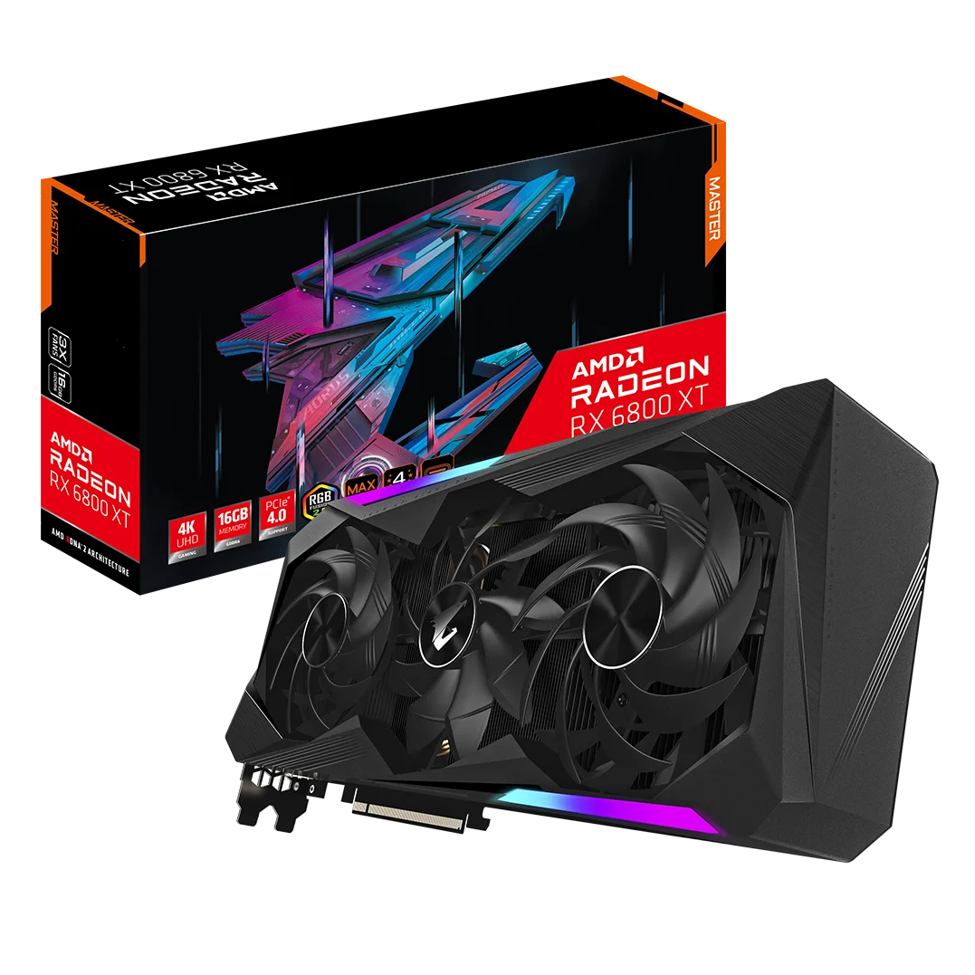 S19j pro L7 9.5 RX 6800 XT 16gb HD graphics cards For Gaming Graphics card RX 6800 XT MASTER TYPE C 16G
S19j pro L7 9.5 RX 6800 XT 16gb HD graphics cards For Gaming Graphics card RX 6800 XT MASTER TYPE C 16G