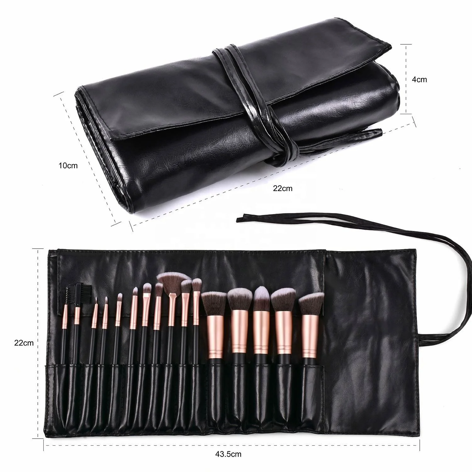 Design 16 PCS Matte Rose Gold Makeup Brushes Foundation Eye Shadow Brush Beauty Tools, Green
Design 16 PCS Matte Rose Gold Makeup Brushes Foundation Eye Shadow Brush Beauty Tools, Green