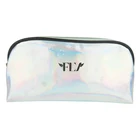 Logo Customization Leather Pouches Laser Bag Custom Holographic Laser Pu Make Up Bag Faux Vegan Leather Pouches