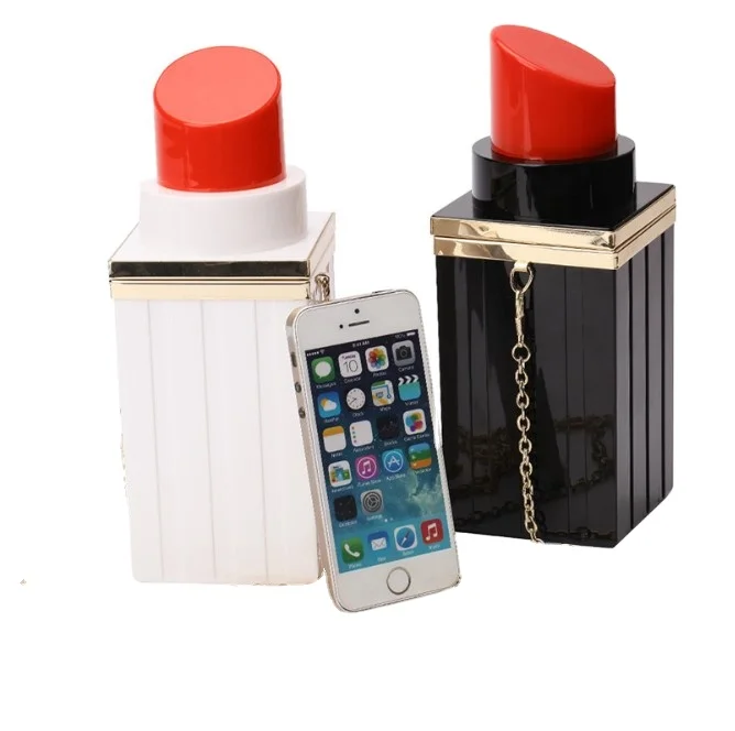 Lipstick mini acrylic fashion ladies clutch bag evening personalized cheap wholesale bag
Lipstick mini acrylic fashion ladies clutch bag evening personalized cheap wholesale bag