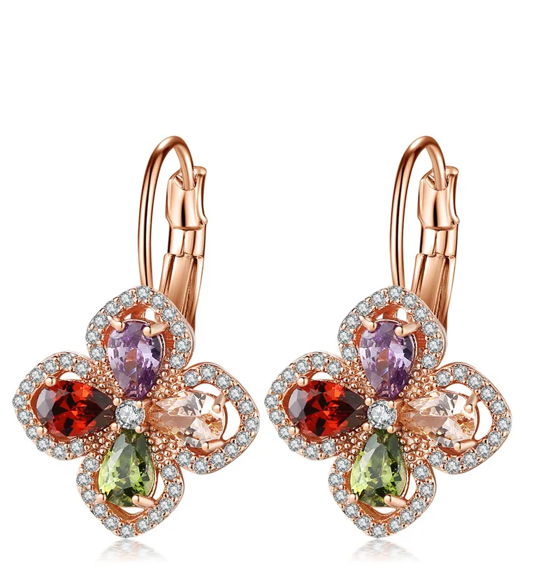 New arrvial petal flower color zircon star ear arete buckle not fade environmental protection copper jewelry crystal earrings
New arrvial petal flower color zircon star ear arete buckle not fade environmental protection copper jewelry crystal earrings
