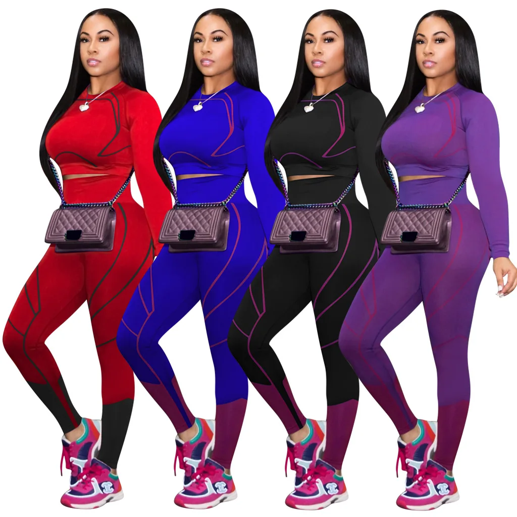 Ladies Plus Size Workout Clothing Long Sleeve Crop Top Women Gym Wear Fitness Leggings Yoga Set, Picture
Ladies Plus Size Workout Clothing Long Sleeve Crop Top Women Gym Wear Fitness Leggings Yoga Set, Picture
