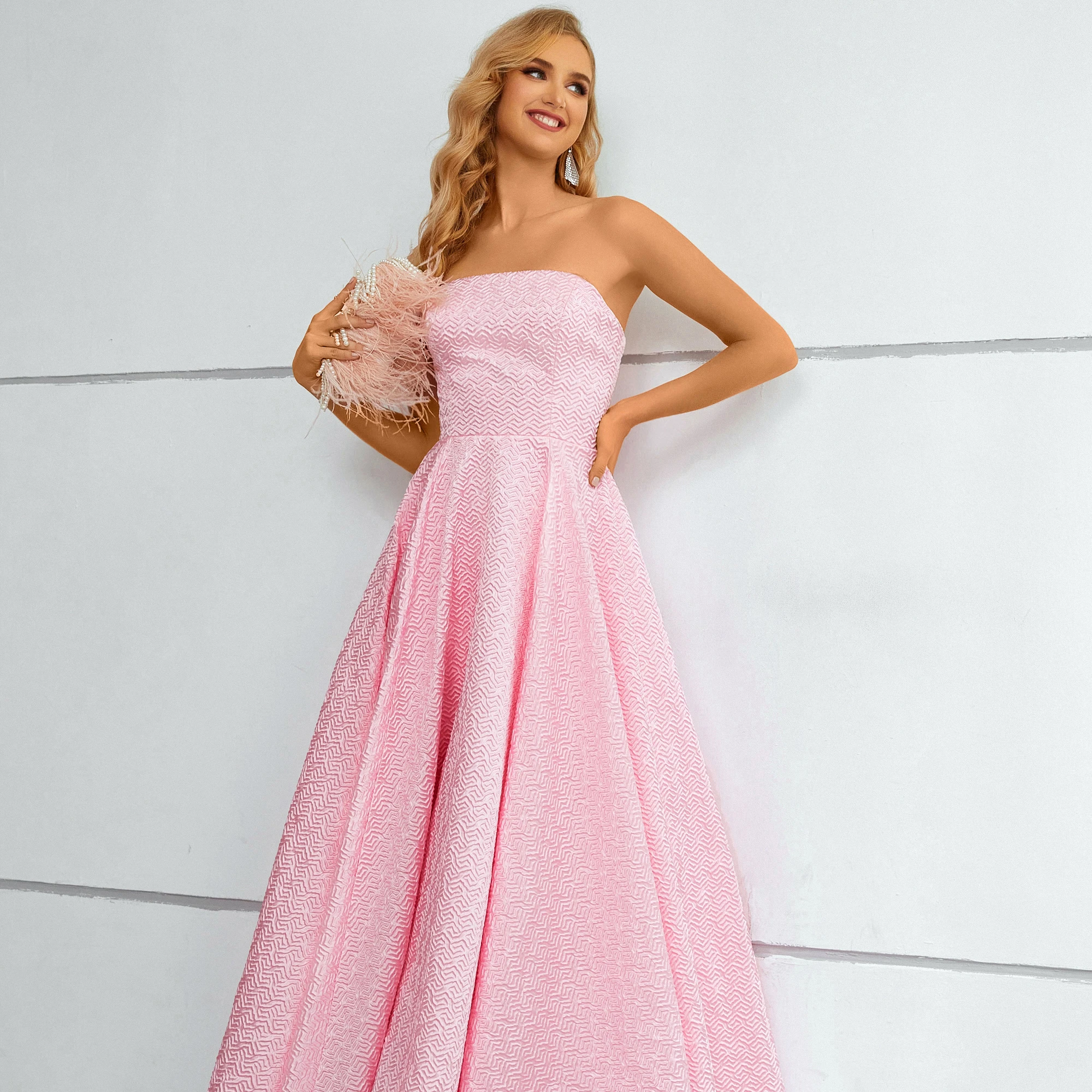 New Design Lace Up Wedding Dress Plus Size Casual Simple Party Dresses Women Evening Elegance
New Design Lace Up Wedding Dress Plus Size Casual Simple Party Dresses Women Evening Elegance