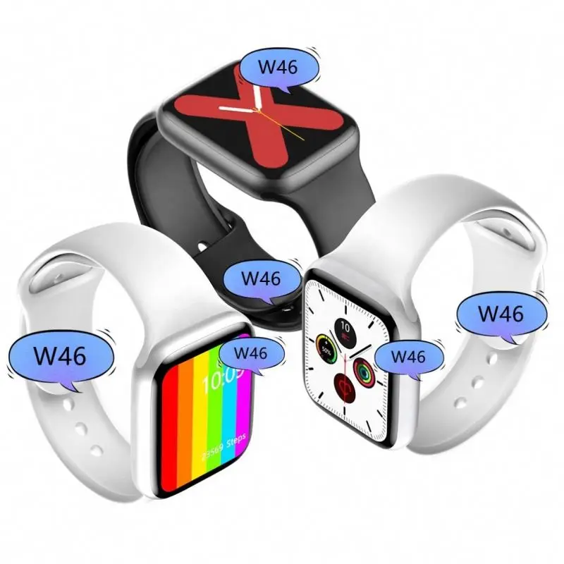 Newly Designed Upgrade Series 6 Smart Watch 1.75 Inch Hd Touch Sn Intelligent Bracelet Iwo W46 Smatwatch With Ce, Black,white
Newly Designed Upgrade Series 6 Smart Watch 1.75 Inch Hd Touch Sn Intelligent Bracelet Iwo W46 Smatwatch With Ce, Black,white
