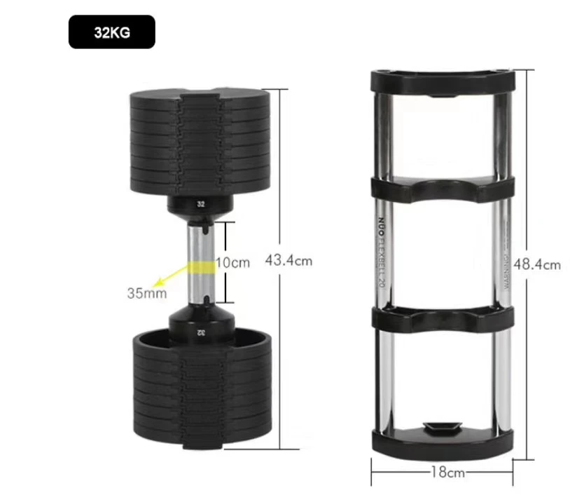 Leadman Custom Logo home Gym Fitness Stainless Steel Dumbbell adjustable dumbbells, Black
Leadman Custom Logo home Gym Fitness Stainless Steel Dumbbell adjustable dumbbells, Black