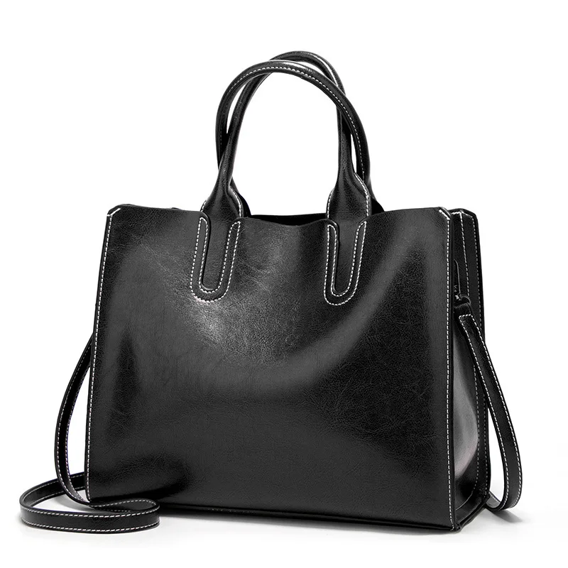 Korean Style color black shoulder bag woman big size tote PU Leather Handbags For Lady, Customizable
Korean Style color black shoulder bag woman big size tote PU Leather Handbags For Lady, Customizable