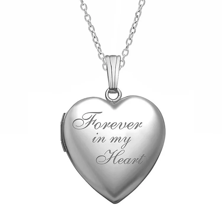Diy photo pendant that can be kept in my heart forever stainless steel heart-shaped letter pendant necklace
Diy photo pendant that can be kept in my heart forever stainless steel heart-shaped letter pendant necklace
