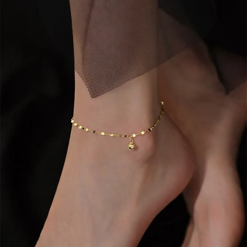 2023 Summer Beach Jewelry Gold Plated Stainless Steel Thin Lip Chain Anklet Bracelet for Women
2023 Summer Beach Jewelry Gold Plated Stainless Steel Thin Lip Chain Anklet Bracelet for Women