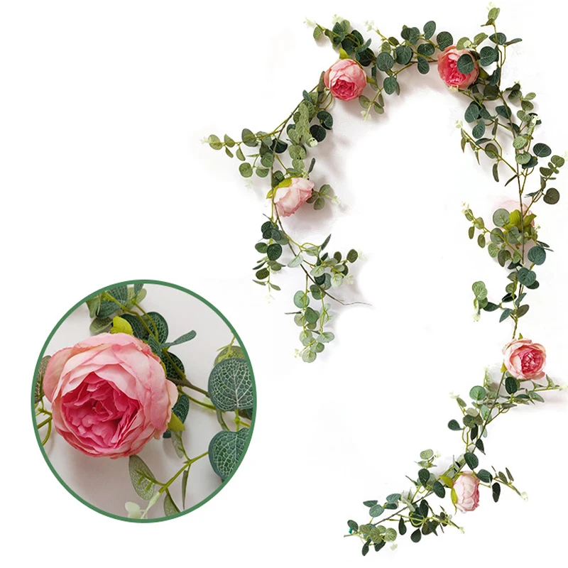 Peony Flower Eucalyptus Leaf Decoration Wedding Flower European Style Peony Balcony Flower Stand, Colors
Peony Flower Eucalyptus Leaf Decoration Wedding Flower European Style Peony Balcony Flower Stand, Colors
