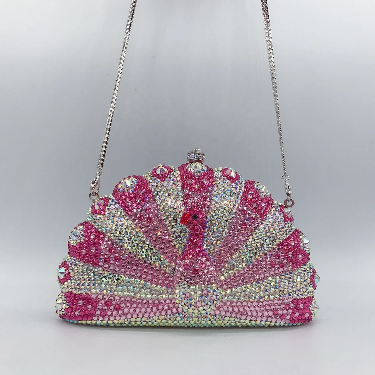 Luxury Rhinestone Bling Girl Bag Cross Chain Shoulder Handbag Purse Set Women Peacock Shape Wedding Evening Clutch
Luxury Rhinestone Bling Girl Bag Cross Chain Shoulder Handbag Purse Set Women Peacock Shape Wedding Evening Clutch