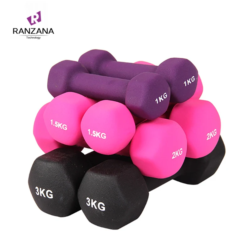 Hexagonal Frosted Smooth Surface Dipping Ladies Dumbbells Fitness Gym dumbbell neoprene
Hexagonal Frosted Smooth Surface Dipping Ladies Dumbbells Fitness Gym dumbbell neoprene