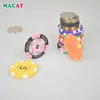 MACAT Designed Thick Matte Black Nickel Acrylic Poker Chip
