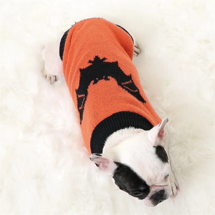 2021 Wholesale Pet Dog Knitted Outing Sweater Dog Halloween Costume Pet Clothes, Picture shows
2021 Wholesale Pet Dog Knitted Outing Sweater Dog Halloween Costume Pet Clothes, Picture shows