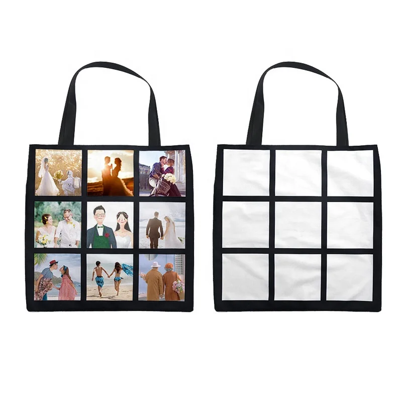 Cute Design Panel Shopping Bag Sublimation 9 Panel Shopping Bag wIth Black Backside, White with black
Cute Design Panel Shopping Bag Sublimation 9 Panel Shopping Bag wIth Black Backside, White with black