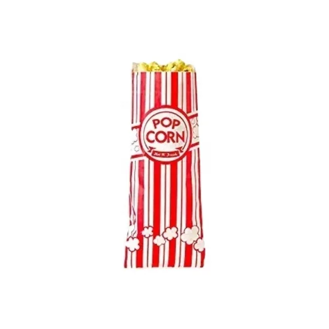Top Quality Logo Printed Paper Popcorn Bags