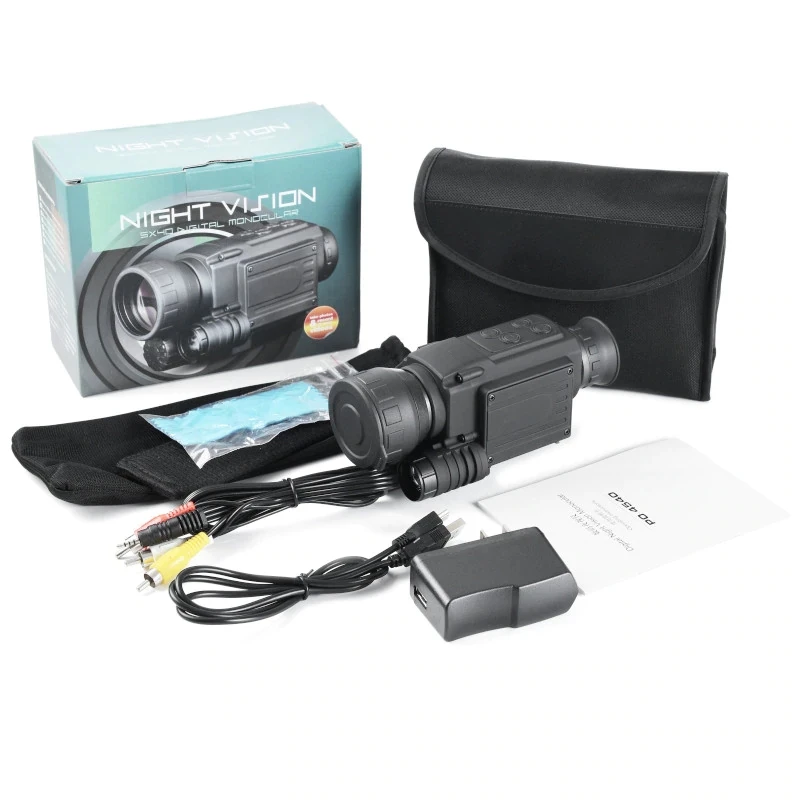 HD 940nm Night Vision Monocular Scope Takes Photo And Video Spy Gear Device, Black
HD 940nm Night Vision Monocular Scope Takes Photo And Video Spy Gear Device, Black