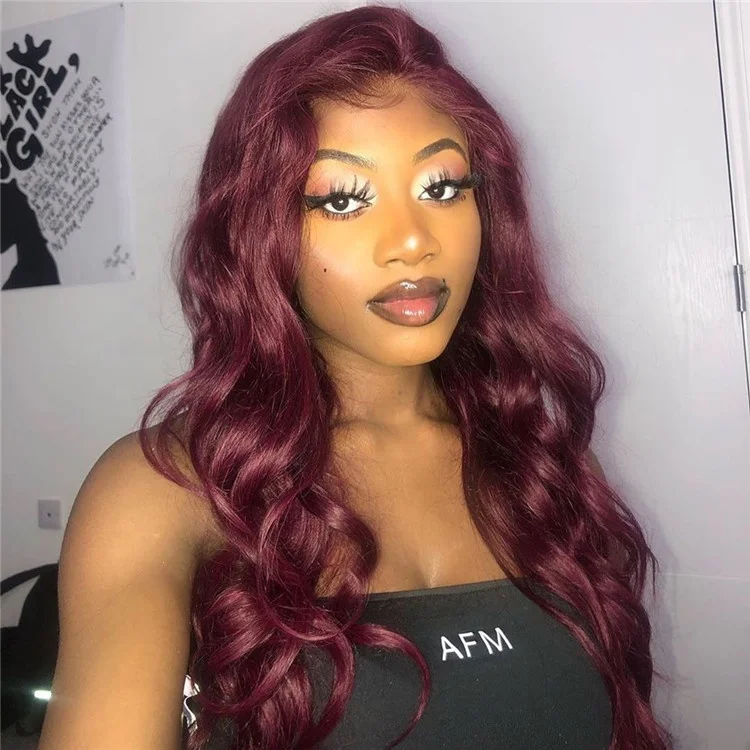 99j Color Body Wave 13*4 Lace Front Wigs Raw Indian Hair Wholesale Price Human Hair Brazilian Hair In China
99j Color Body Wave 13*4 Lace Front Wigs Raw Indian Hair Wholesale Price Human Hair Brazilian Hair In China