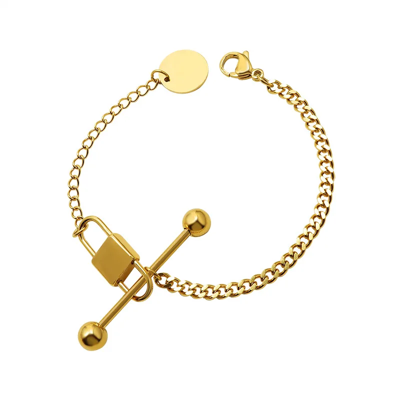 Women 18k Gold Plated Necklace Jewelry Set Ladies Stainless Steel Trendy Link Chain Lock Buckle Bracelet Necklace Sets
Women 18k Gold Plated Necklace Jewelry Set Ladies Stainless Steel Trendy Link Chain Lock Buckle Bracelet Necklace Sets