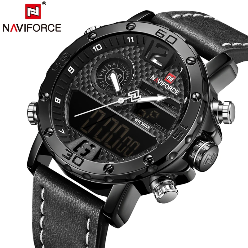 Quartz Watch Case Stainless Steel Leather Bands Wrist Hand Watch Display Digital Custom Logo Luxury Watches Men
Quartz Watch Case Stainless Steel Leather Bands Wrist Hand Watch Display Digital Custom Logo Luxury Watches Men