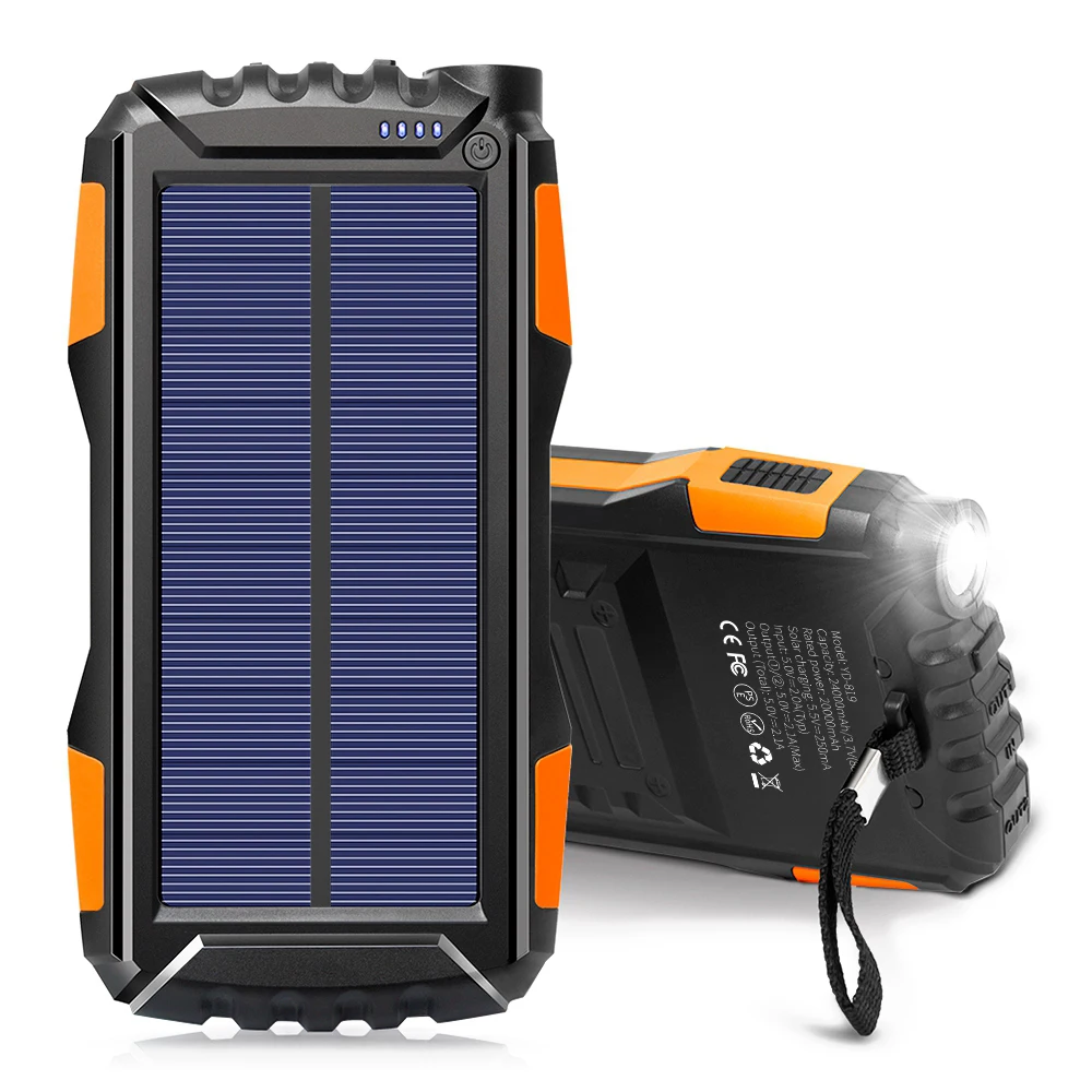 Unique design SOS Light Outdoor High Quality cell phone Solar Power Bank 20000mAh, Customzied
Unique design SOS Light Outdoor High Quality cell phone Solar Power Bank 20000mAh, Customzied