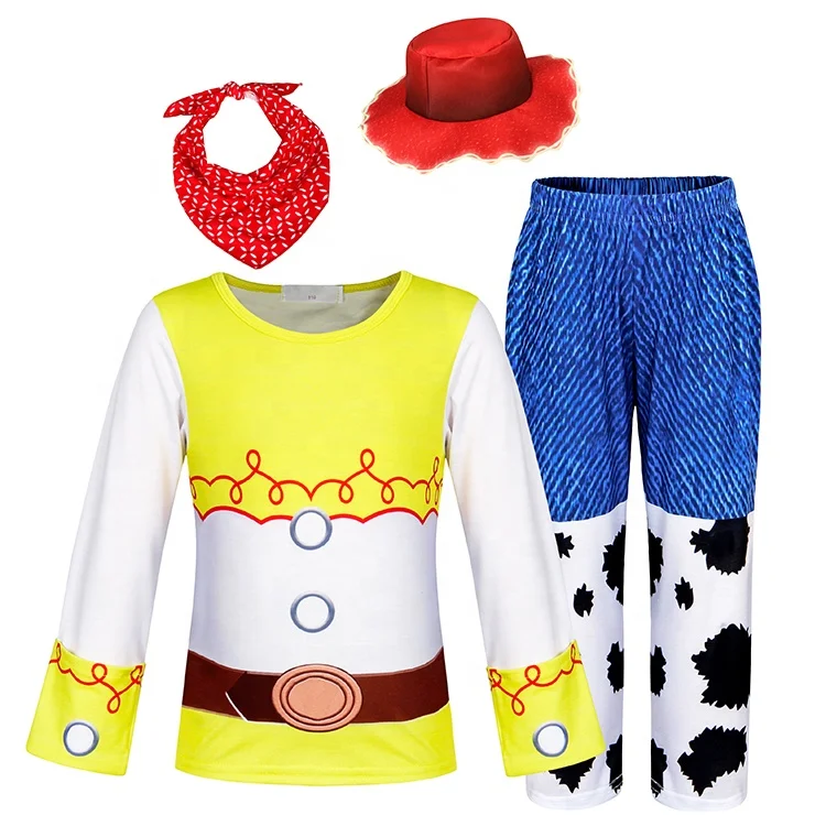 Toy Story Jessie Set Girls' Halloween costumes Children's movie cosplay costume
Toy Story Jessie Set Girls' Halloween costumes Children's movie cosplay costume