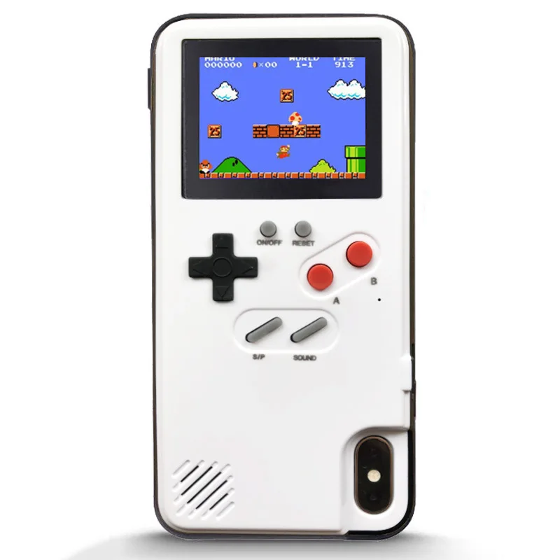 Play Time 4-5 Hours 36 Games Console Mobile Phone Case For iPhone 13 mini 13 pro max 7 8 X XR Xs Max, White black
Play Time 4-5 Hours 36 Games Console Mobile Phone Case For iPhone 13 mini 13 pro max 7 8 X XR Xs Max, White black