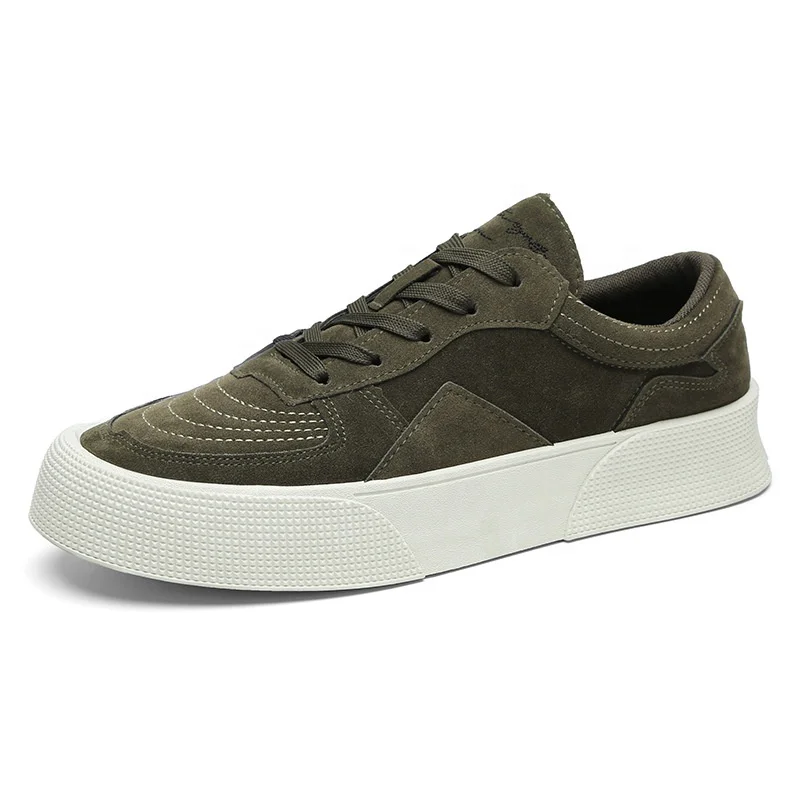 Fashion Creative Lightweight Solid Color Rubber Sole Low Top Sneakers Non-Slip Comfortable Breathable Suede Casual Shoes For Men, 3 colors
Fashion Creative Lightweight Solid Color Rubber Sole Low Top Sneakers Non-Slip Comfortable Breathable Suede Casual Shoes For Men, 3 colors