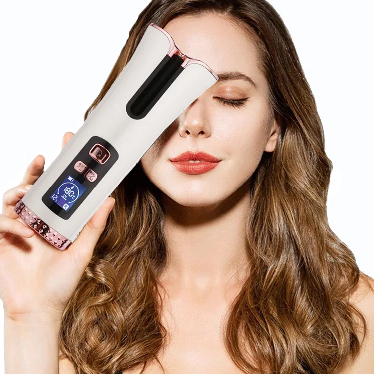 2021 Hot Selling Rotating Ceramic Coated Barrel Cordless Auto Hair Curler TX-201, Customised
2021 Hot Selling Rotating Ceramic Coated Barrel Cordless Auto Hair Curler TX-201, Customised