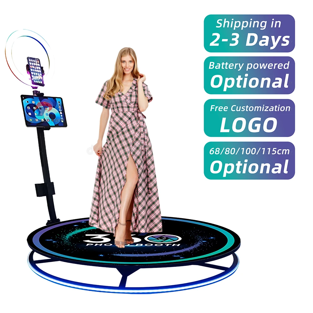 Automatic Hold 1-7 People Motor Spin Camera Platform Free Accessories Fill light machine camera selfie 360 video
Automatic Hold 1-7 People Motor Spin Camera Platform Free Accessories Fill light machine camera selfie 360 video