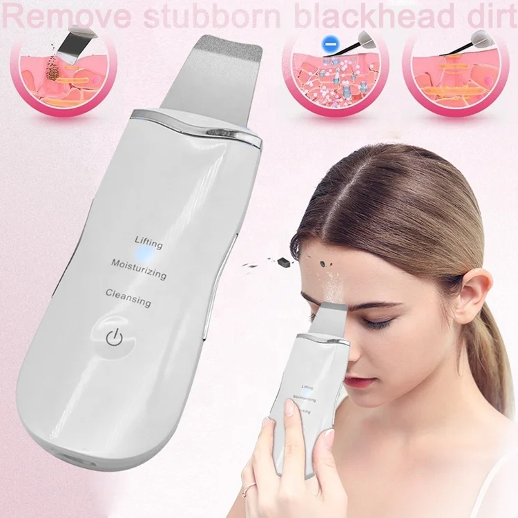 Blackhead Remover Pore Cleaner Facial Lifting Ultrasonic Facial Skin Scrubber, Black, white
Blackhead Remover Pore Cleaner Facial Lifting Ultrasonic Facial Skin Scrubber, Black, white